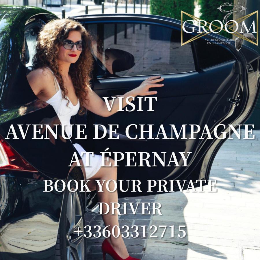 Groom Epernay - Jacuzzi & Champagne Exterior foto
